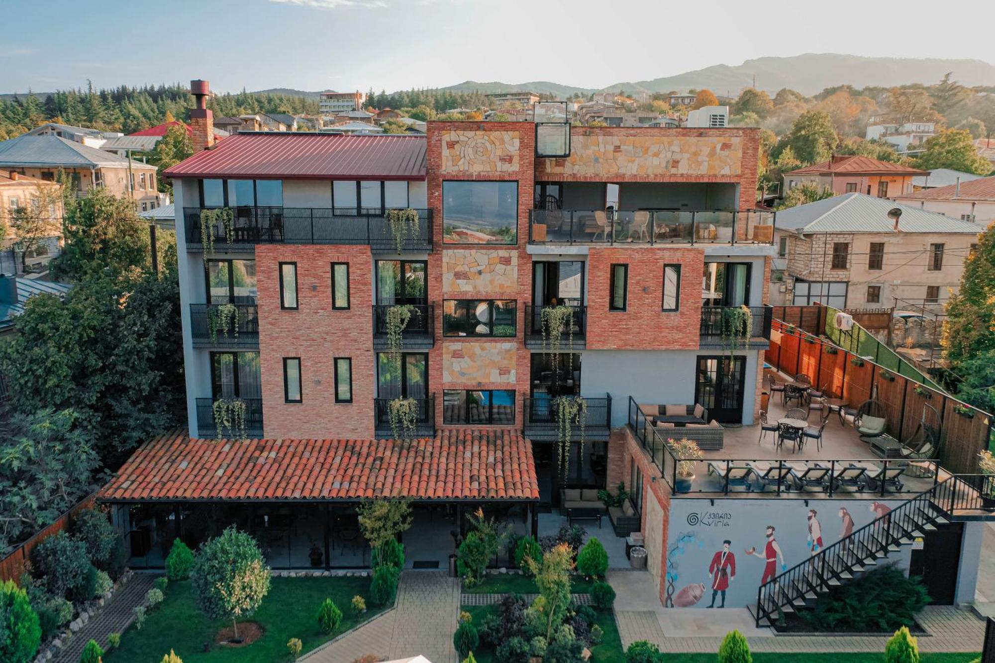 Boutique Hotel Kviria テラヴィ エクステリア 写真